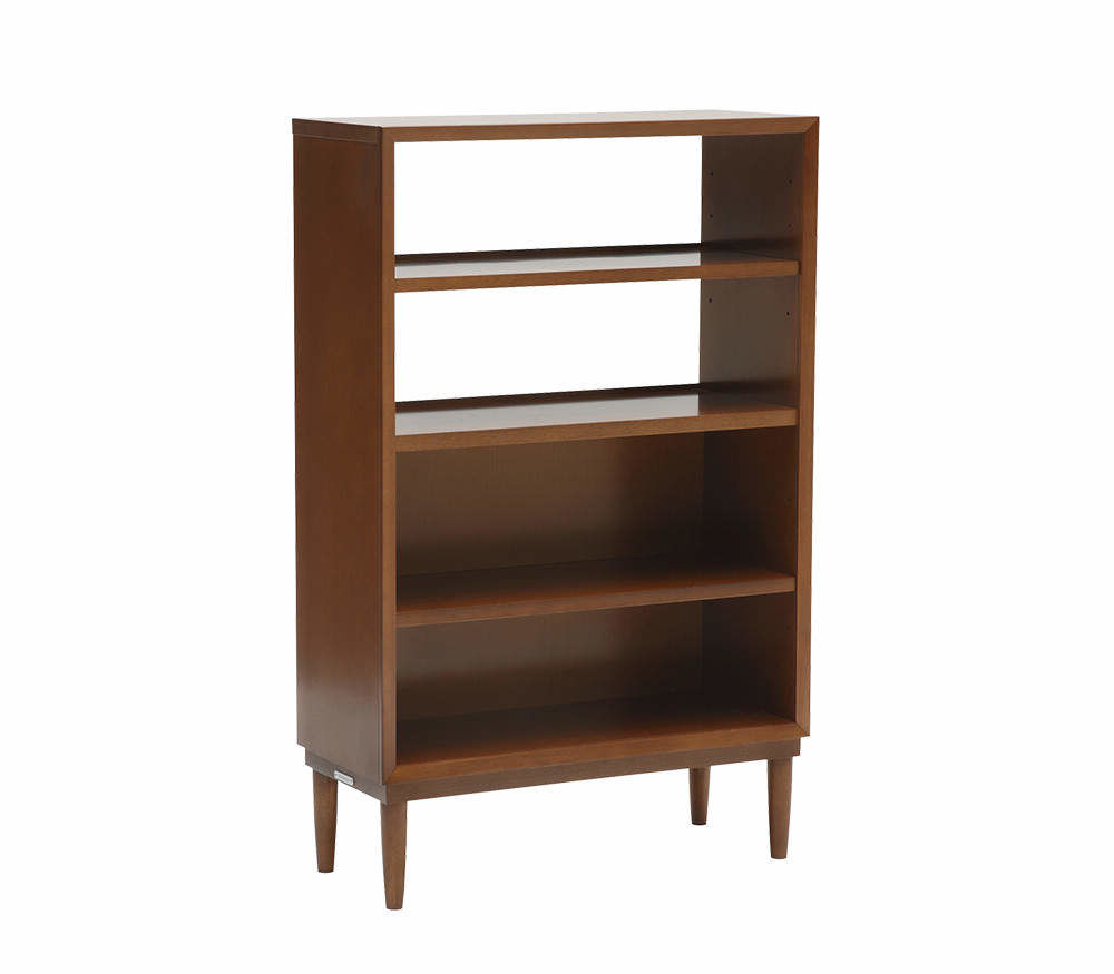 カリモク　木製5段シェルフ ブラウン カリモク 木製5段シェルフ ブラウン