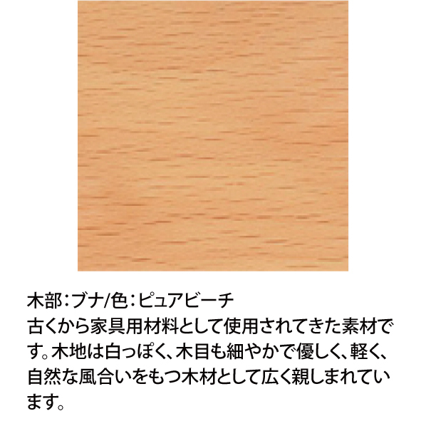 カリモク60 リビングテーブル 小 ピュアビーチ色（天板：アネグレ突板