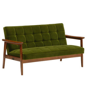 カリモク60 Kチェア2シーター モケットグリーン W36143QW | CLIA onlin