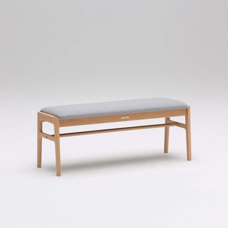 カリモク60　ベンチ　ミストグレー/ブナ：ピュアビーチ　C36122ZE