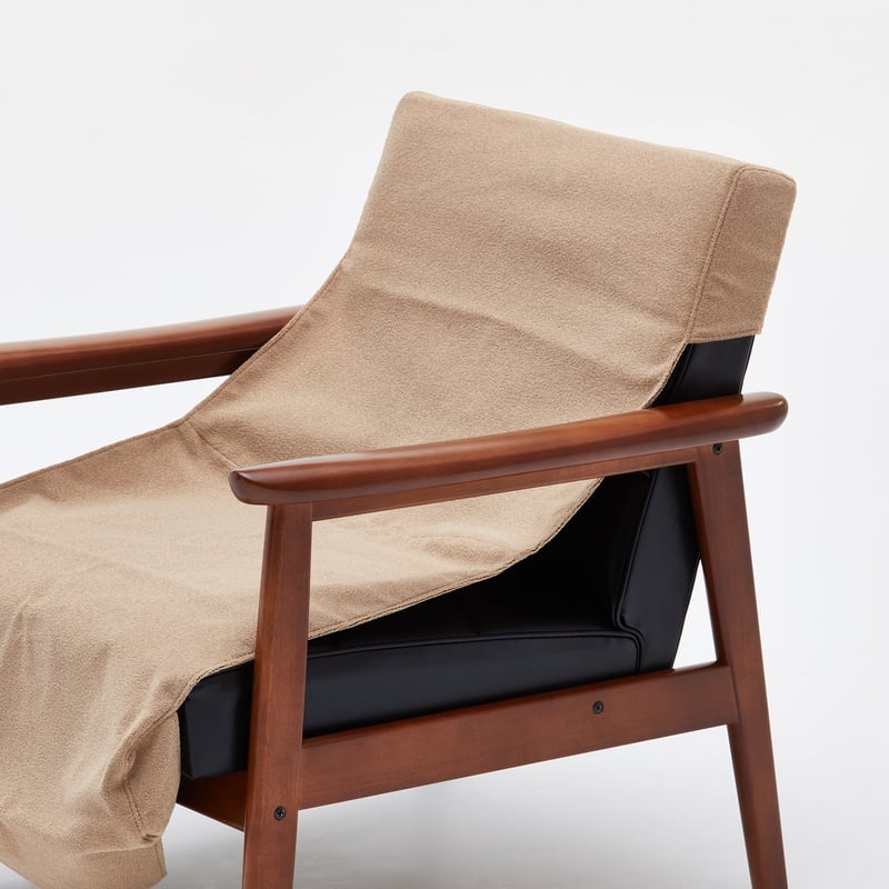 カリモク60 Kチェア 2シーター　脚カバー付き カリモク60 kチェア 2シーター ブラック 足キャップ付き カリモク60 K