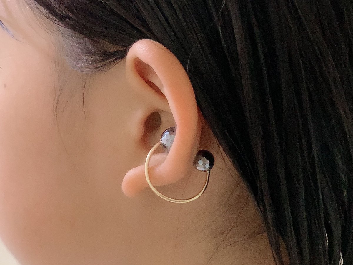 テラヘルツ イヤーカフ ゴールド | 朝型美人®オンラインセレクトショップ