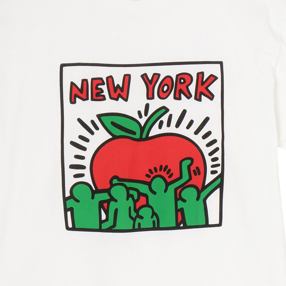 Pop Shop NY Apple Tee | Nakamura Keith Haring C Pop Shop NY Apple Tee | Nakamura Keith Haring C