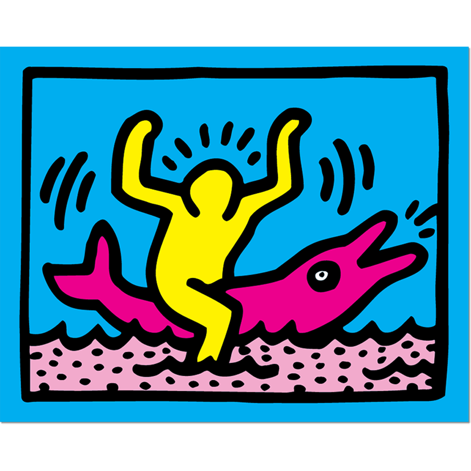 Diecut Sticker M Dolphin Rider Nakamura Keit...