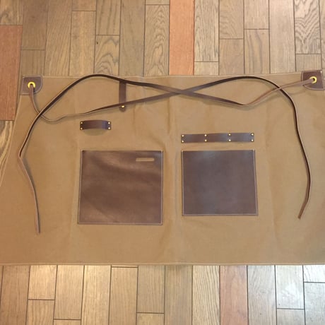 Leather working apron コンセプトスパイス　メンズ・ワークエプロン（男性用作業エプロン）