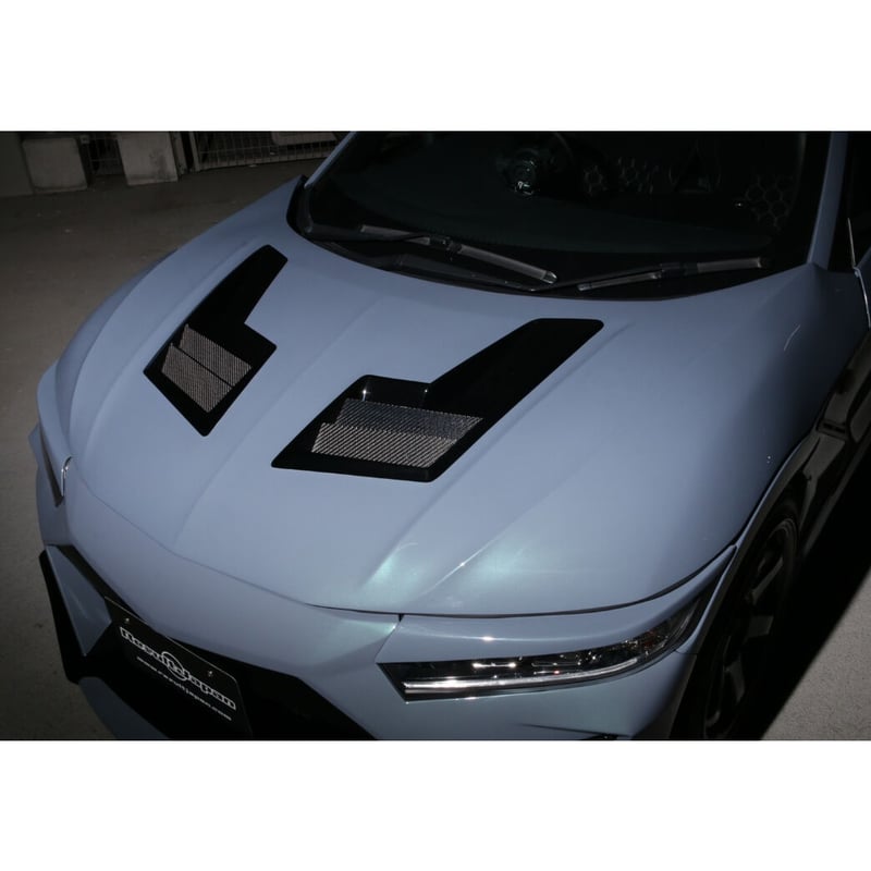 エアロボンネットタイプ2 カーボンフィンタイプ 未塗装 【S660 JW5