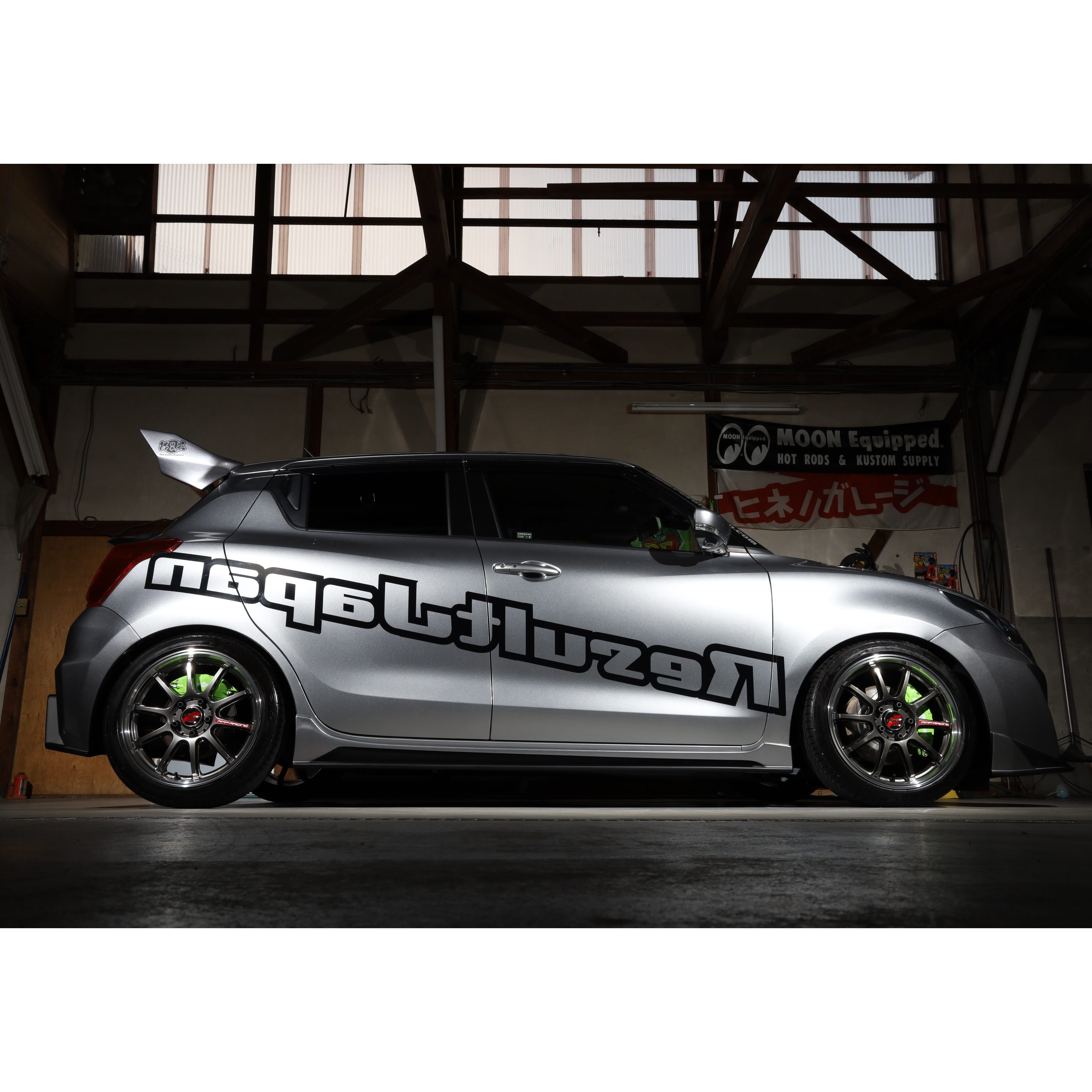 zc33s シルバー／ブラック塗り分けサイドステップ 左右 original