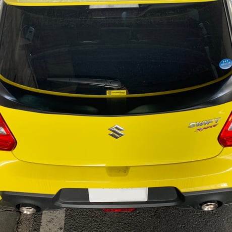 テールゲートスポイラーFRP【SWIFT SPORT ZC33S】