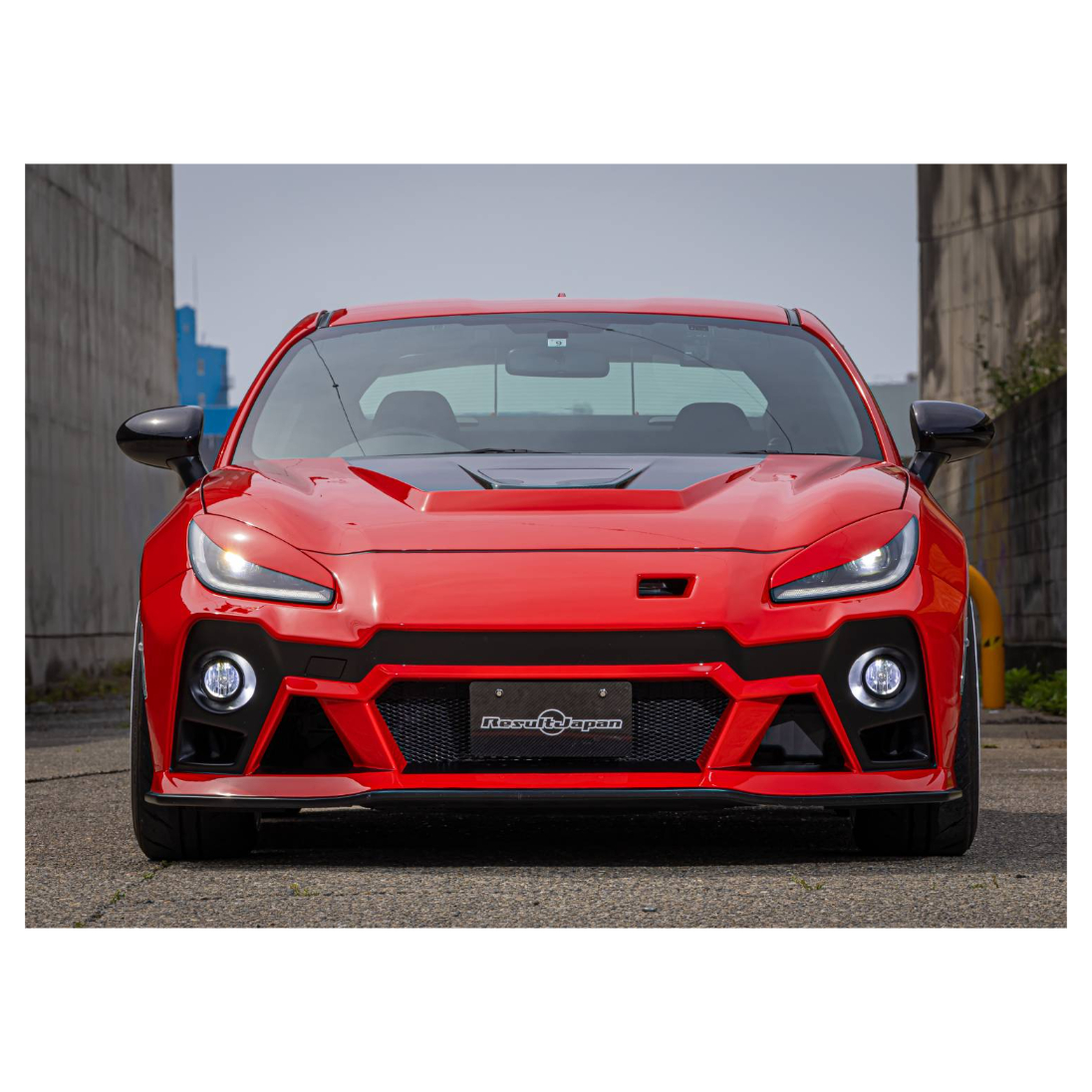 トヨタ フロントバンパー 赤 フロントバンパー3点セット【GR86BRZ ZN8ZD8】 | Result Japan ON