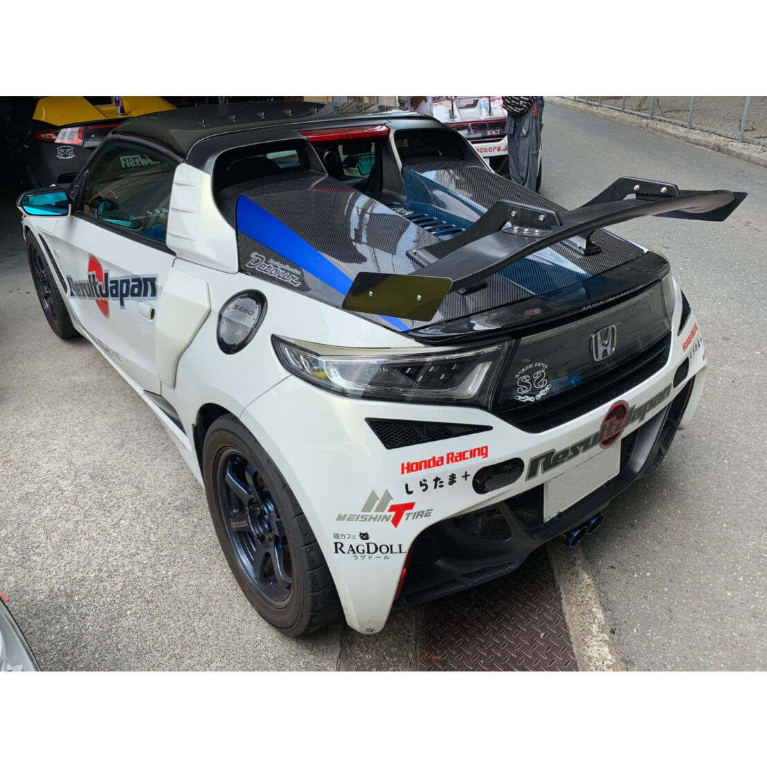 GTウイング legal type カーボン未塗装 【S660 JW5】 | Result J