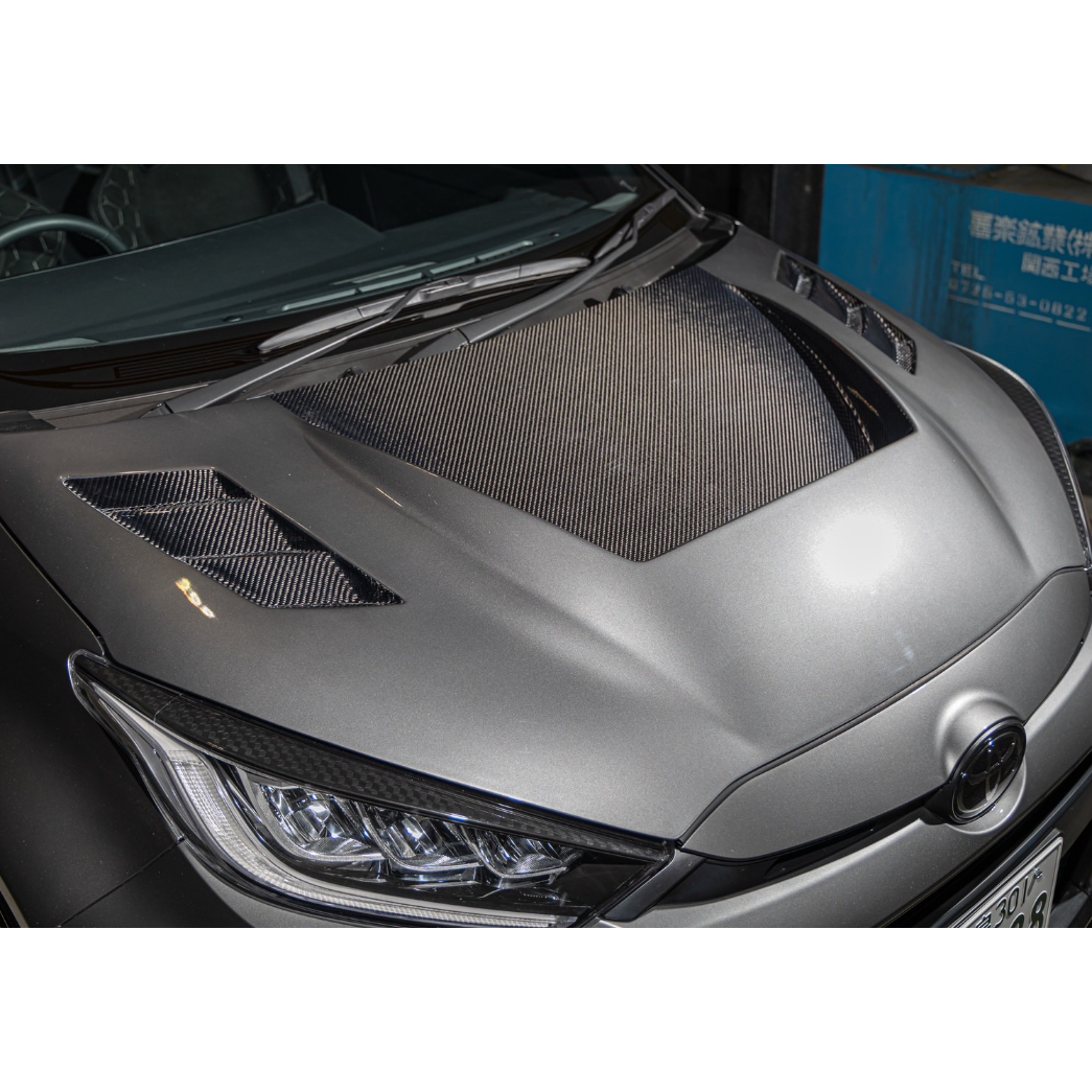 エアロボンネット ハイブリットカーボン【GRYARIS GXPA16 MXPA12