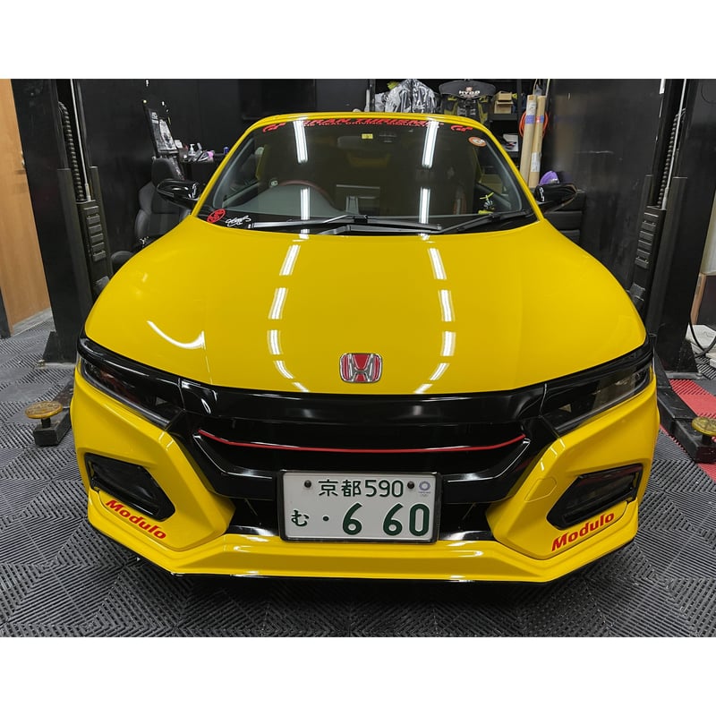 s660モデューロX フロントアンダーリップ リザルトジャパンリアデュフューザー モデューロX フロントリップ【S660 JW5】 | Result Japan ONLINE