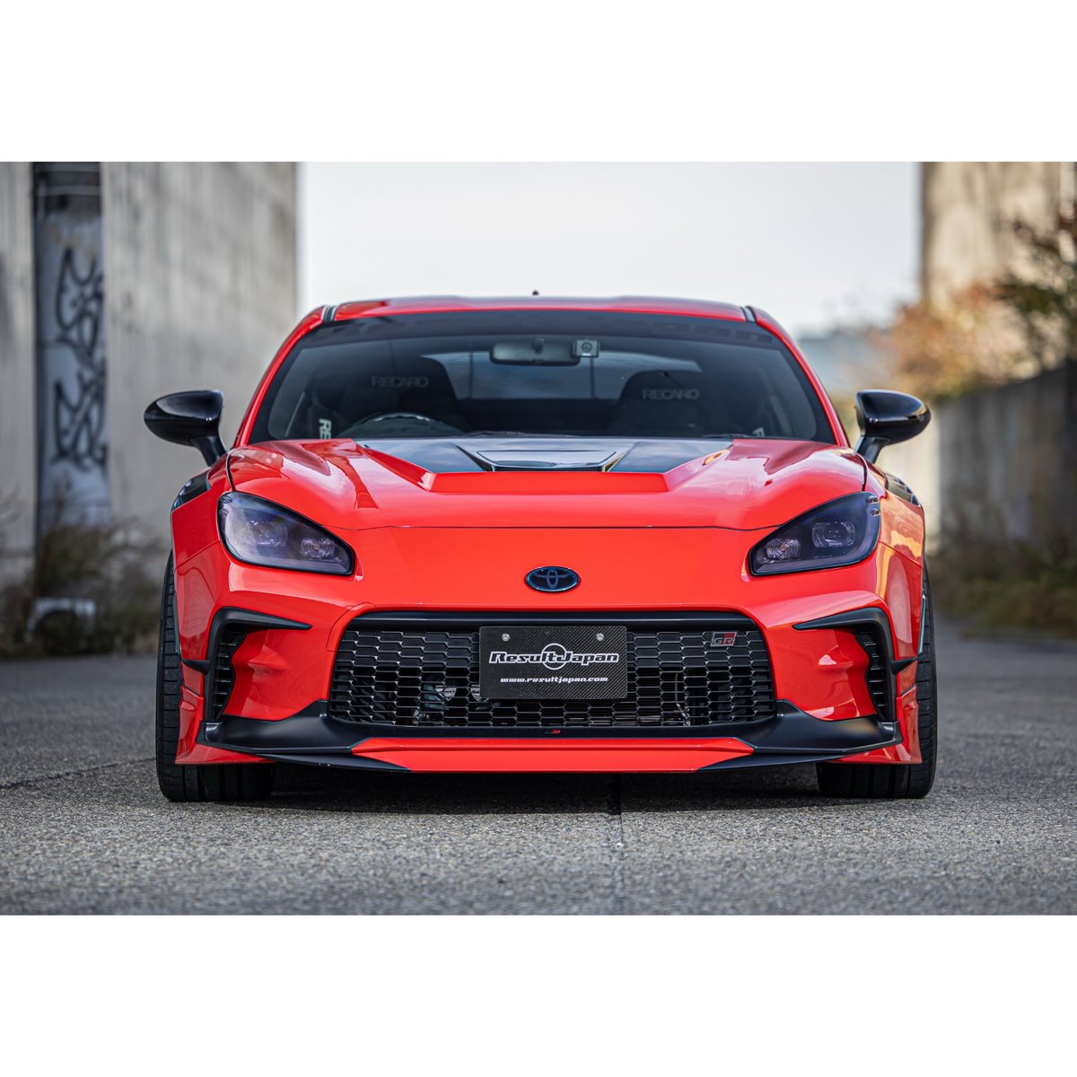 GRフロントスポイラー専用ショートリップ【GR86 ZN8】 | Result Japan O