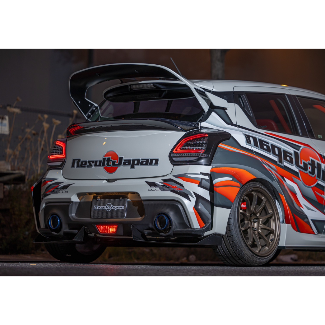 リザルトジャパンzc33sウィングカーボン ZC33S リザルトジャパン リアウイングカーボンタイプSWIFT SPORT