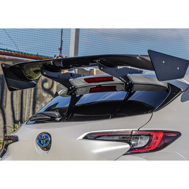 トヨタ カローラ スポーツ リアスポイラー エアロ ウイング GT