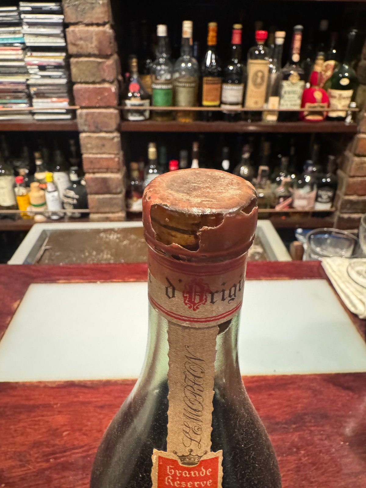 100年前のCalvadosルモルトン1926.700ml.40%1970〜1980年代前半瓶