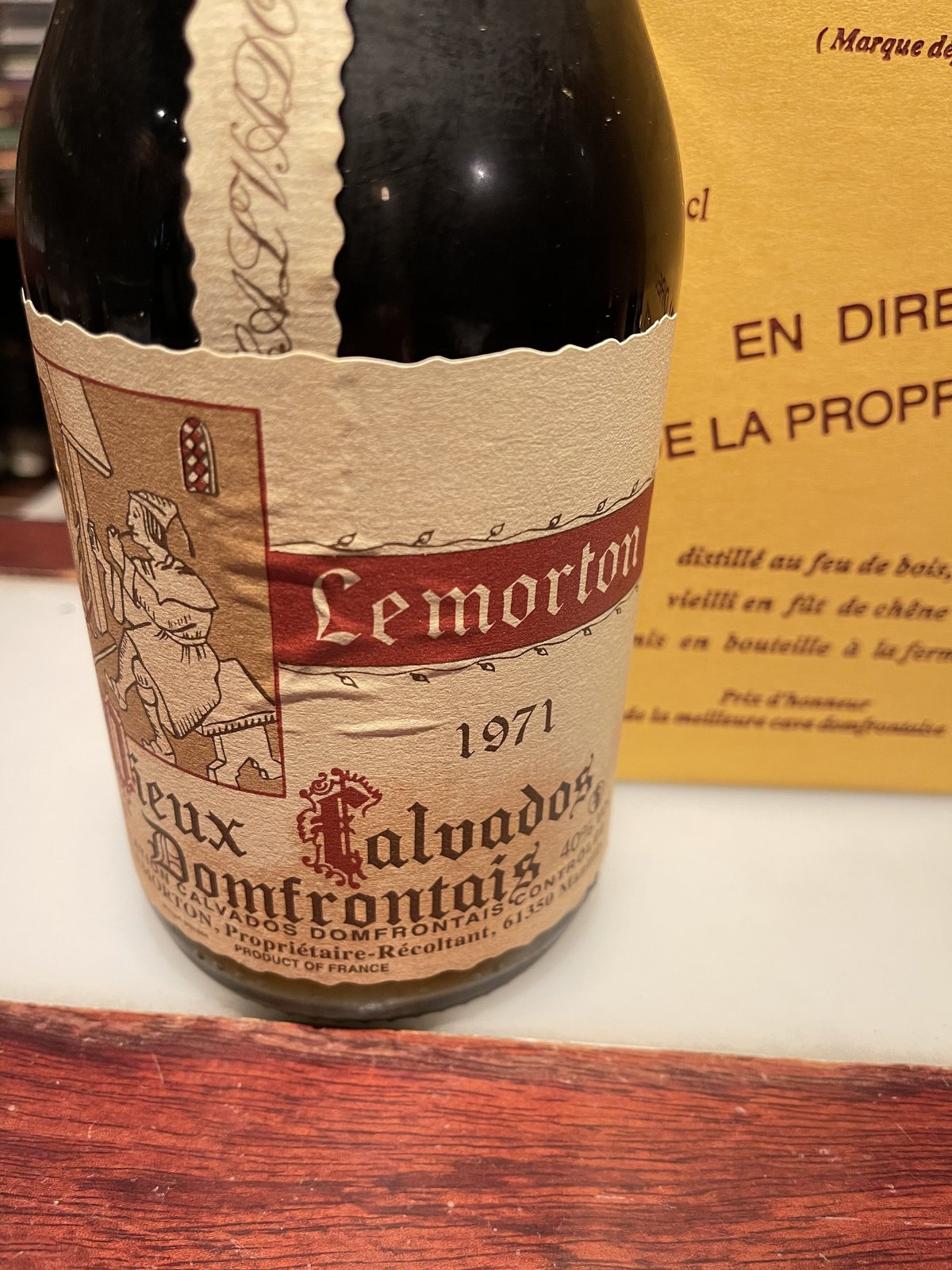 期間限定値下げ！ルモルトン 1985年 Calvados 700ml ルモルトン ヴュー カルヴァドス 1985 40% 700ml 箱付