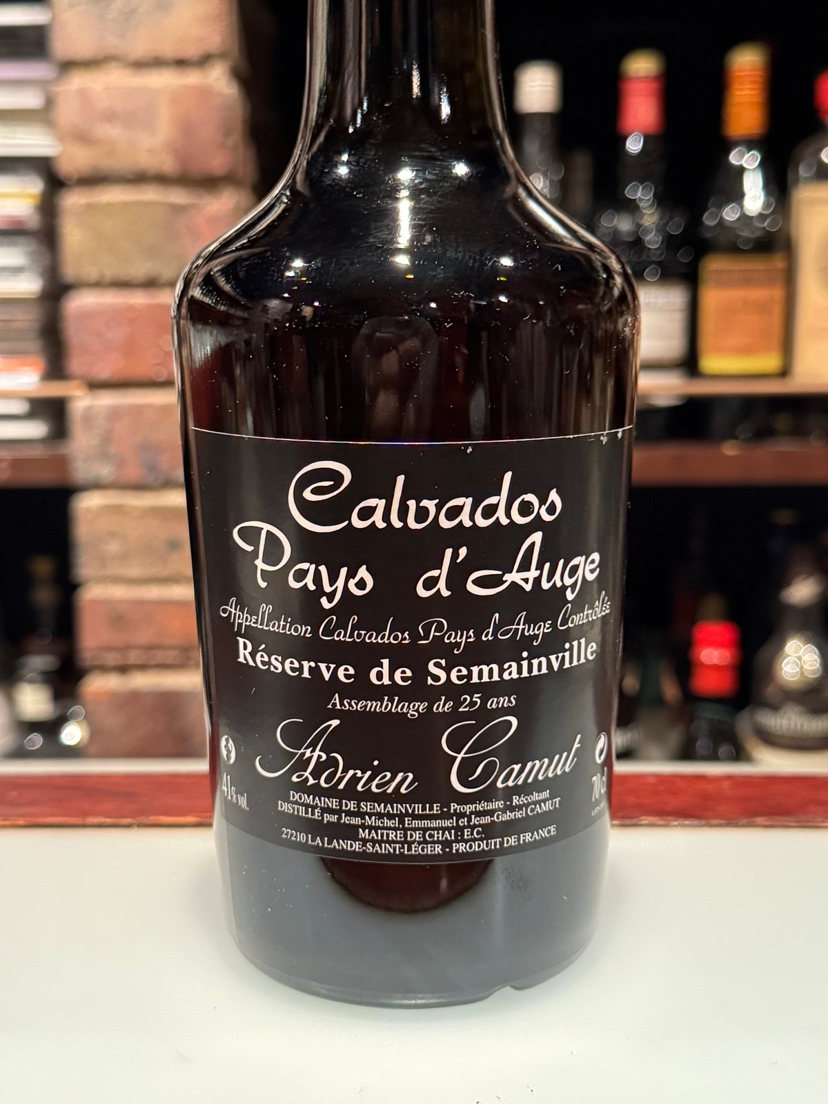 アドリアンカミュ25年レゼルブドセマインヴィーニュ700ml,41% | Bar
