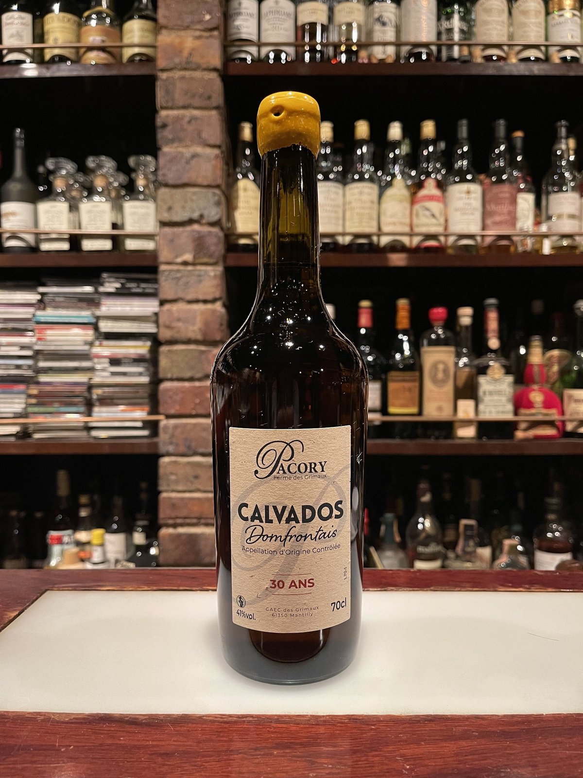 洋梨カルバドスPacory30年,41%ラベルが変わりました！ | Bar CALVADOR