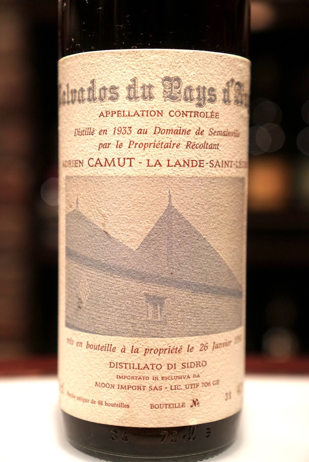 アドリアンカミュ 1933年for イタリア,40% | Bar CALVADOR WEB SHOP アドリアンカミュ 1933年for イタリア,40% | Bar CALVADOR WEB SHOP