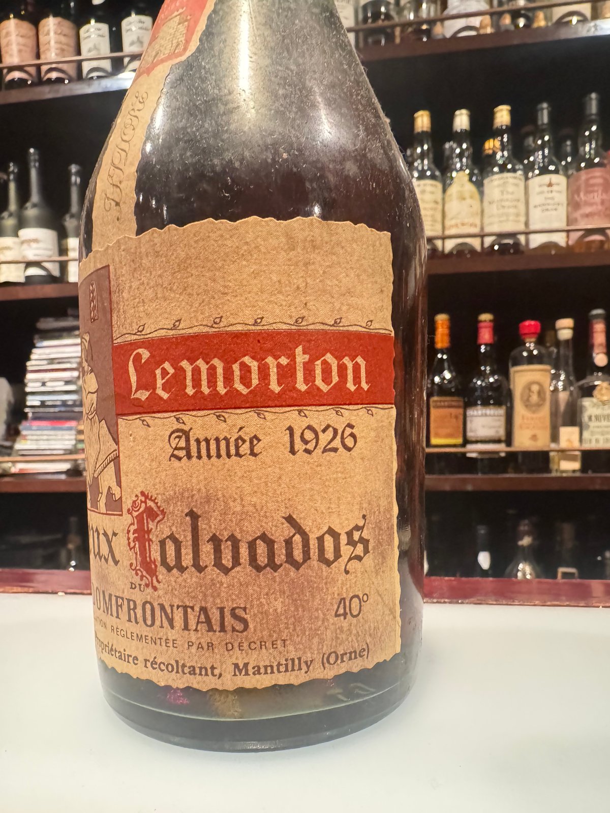 100年前のCalvadosルモルトン1926.700ml.40%1970〜1980年代前半瓶
