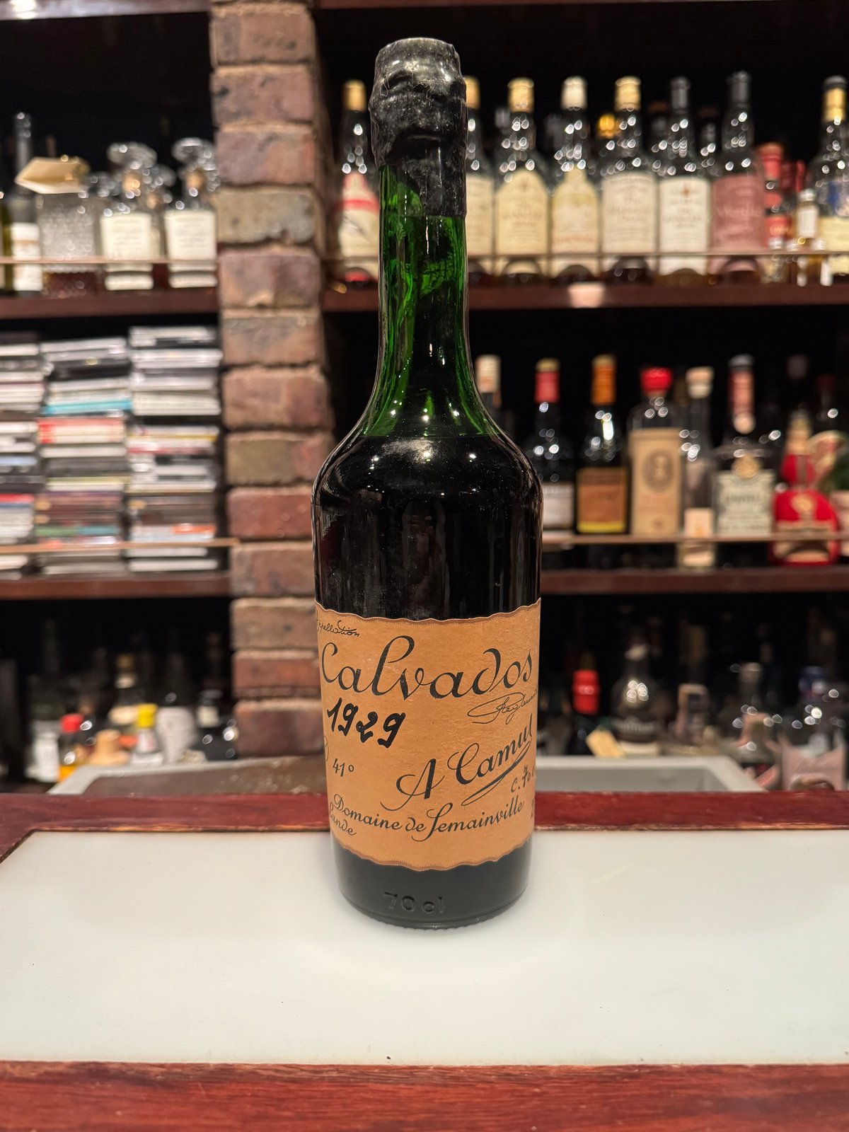 再入荷。アドリアンカミュ1929、700ml1960年代瓶詰 | Bar CALVADOR W