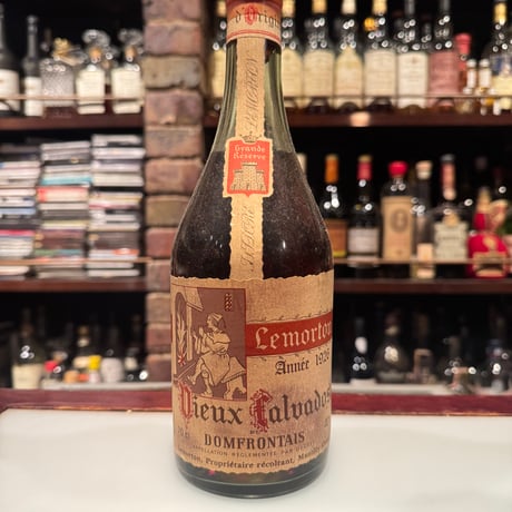 100年前のCalvadosルモルトン1926.700ml.40%1970〜1980年代前半瓶詰