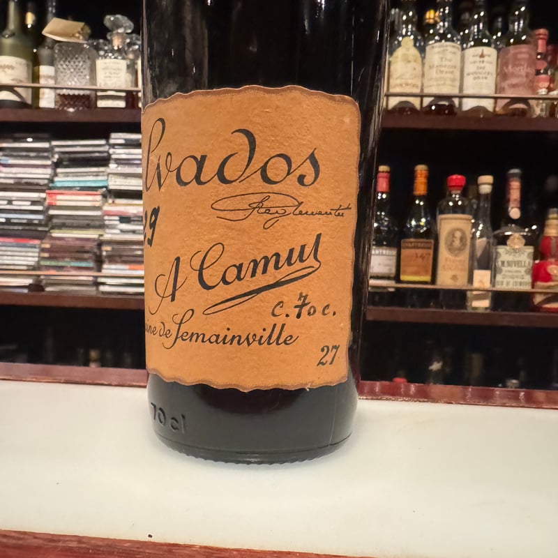 再入荷。アドリアンカミュ1929、700ml1960年代瓶詰 | Bar CALVADOR W