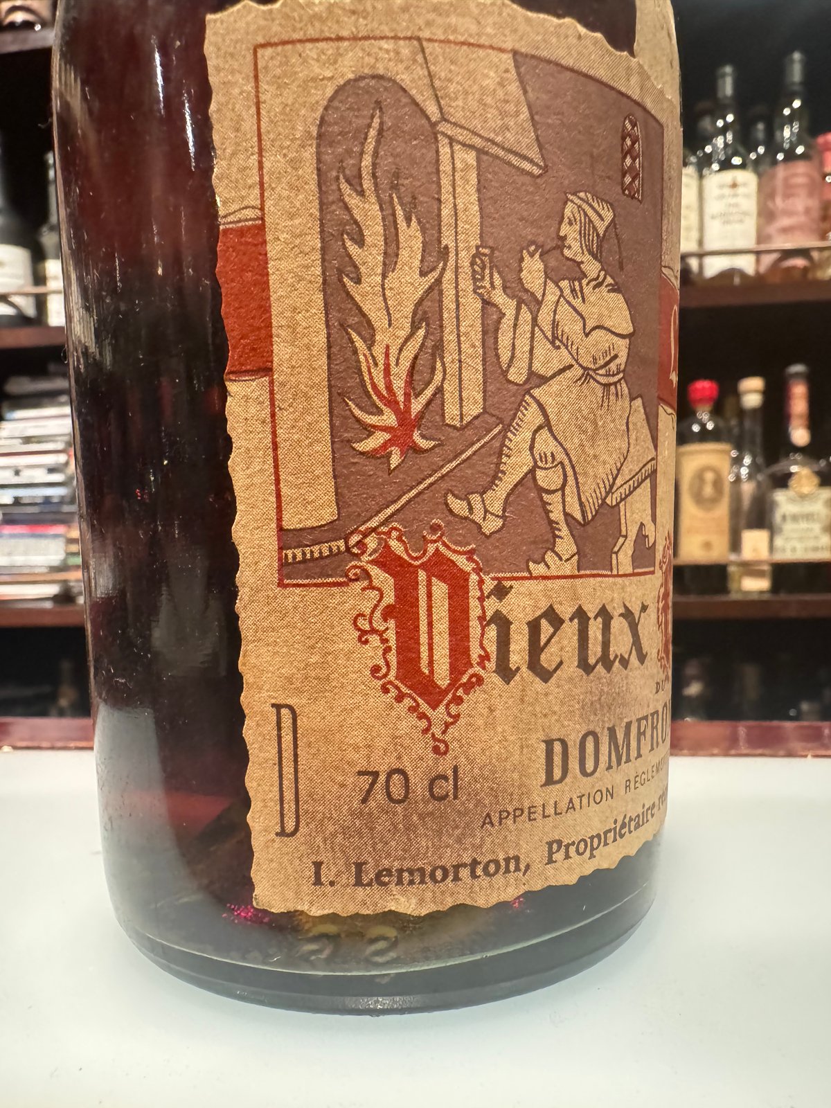 100年前のCalvadosルモルトン1926.700ml.40%1970〜1980年代前半瓶