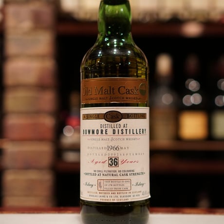 15ml計り売り。Bowmore1966-2002,40.6%ダグラスレインOMC