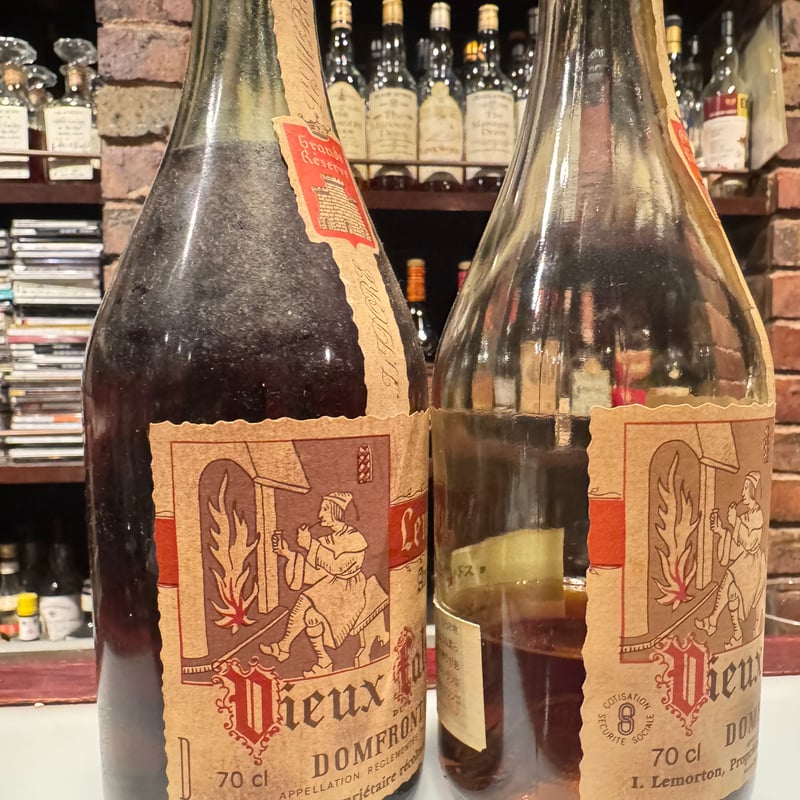 100年前のCalvadosルモルトン1926.700ml.40%1970〜1980年代前半瓶