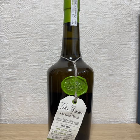 Très Pomme 2年53%凄いリンゴのCalvados！最低熟成年で驚く美味さ！