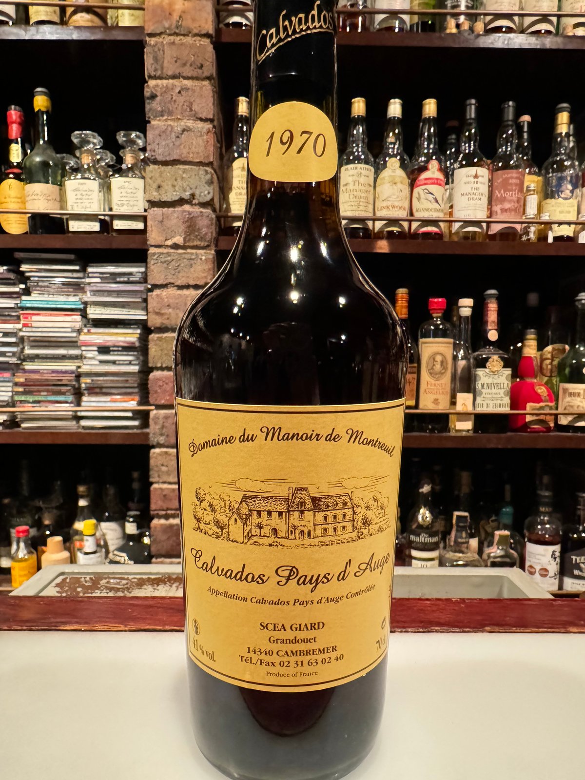 開業20周年記念 ジアール1970,41% Calvados Giard 1970 41% 7