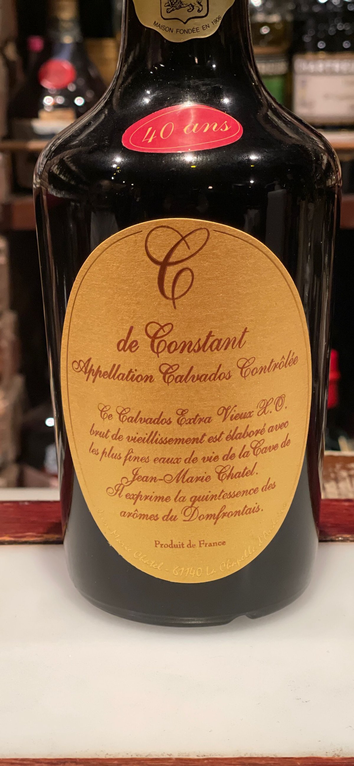 CALVADOS 1967年 700ml 40% CALVADOS Closville 40° Francese 1 L SOURIRE DES SAVEURS, Cantina