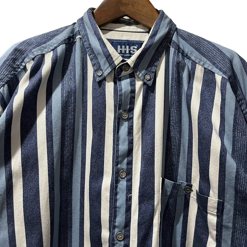 専用90s Y's for men stripe shirt 90s Y's for men shirt stripe border