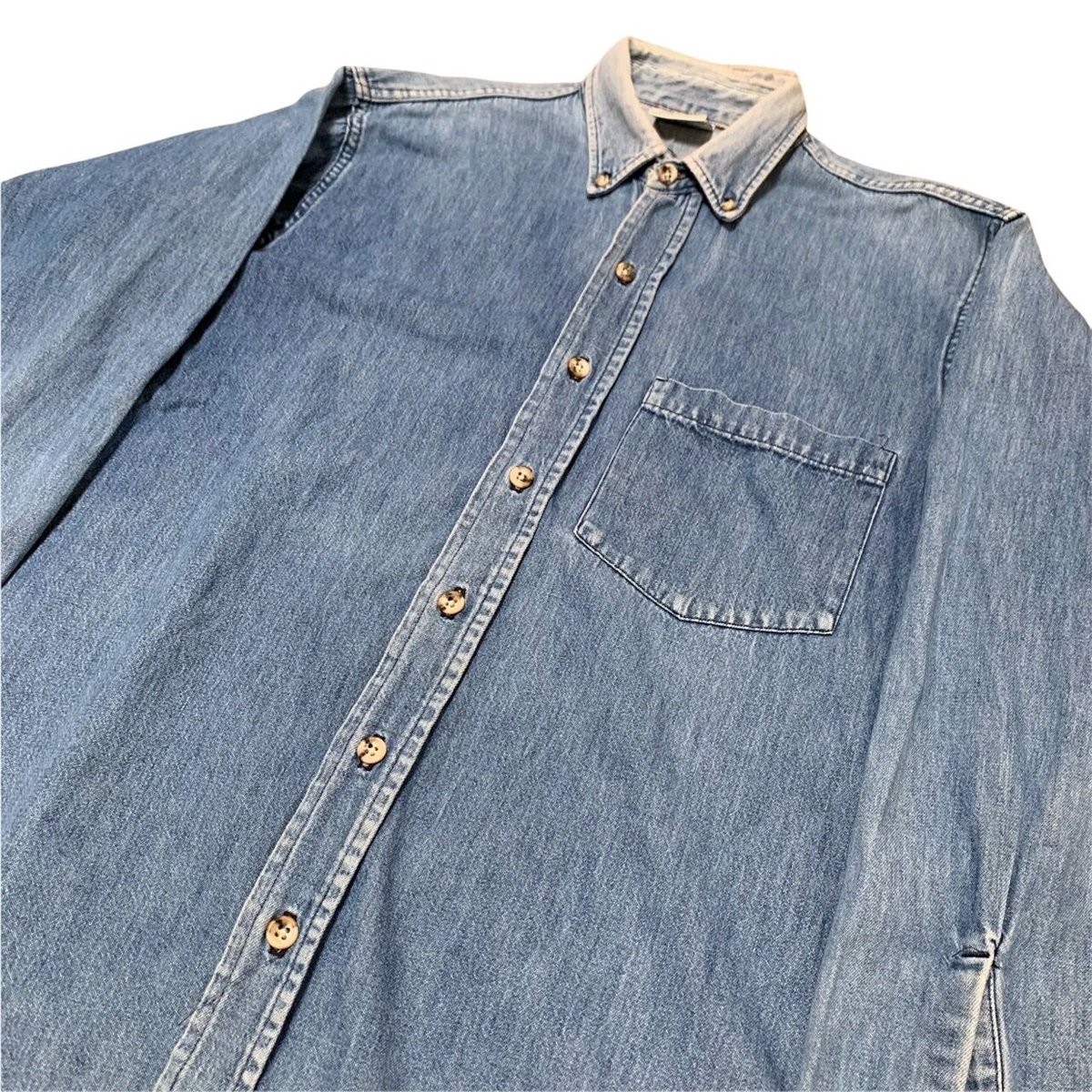 Prentiss DENIM shirts M USA製 USED Blue denim shirt | The Kooples US