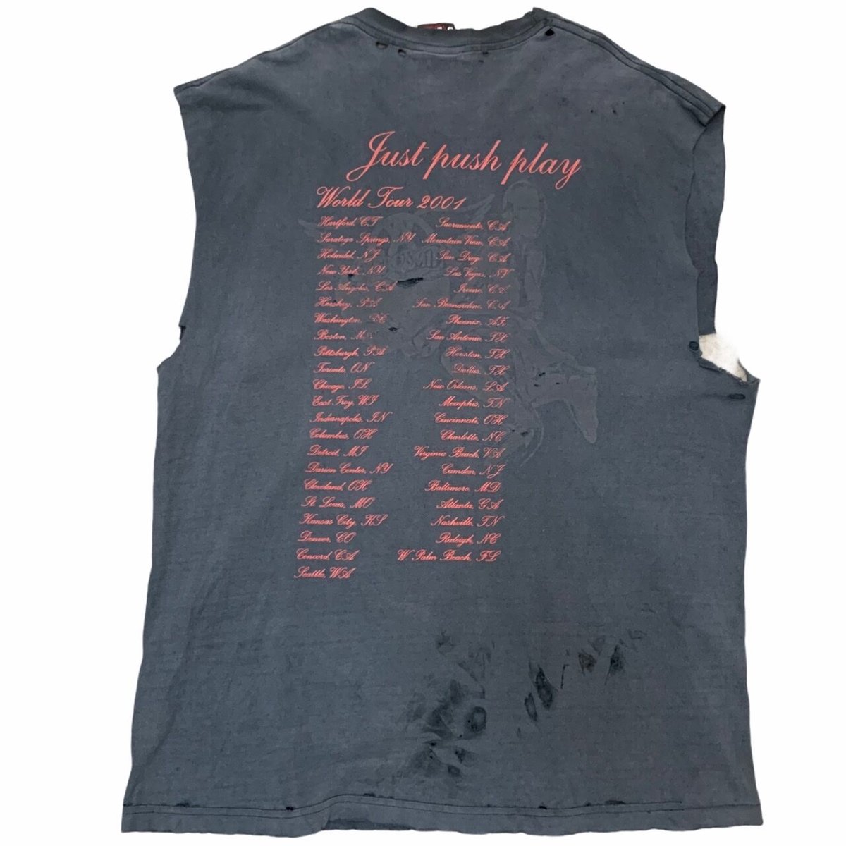 GIANT エアロスミスホッケージャージAEROSMITH ワールドツアー