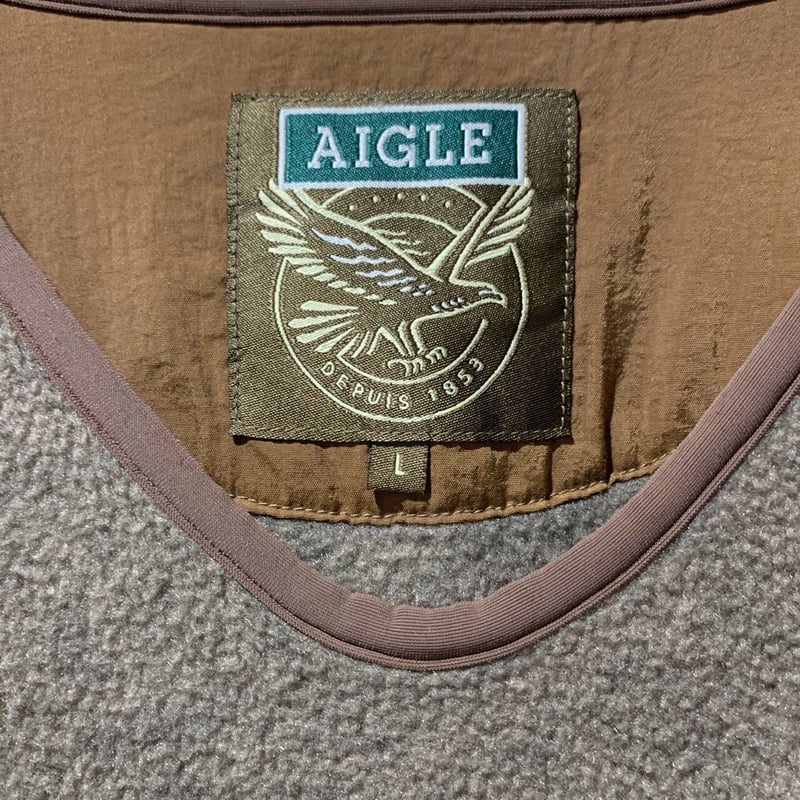 90-00's AIGLE FLEECE JACKET | OLD INN.