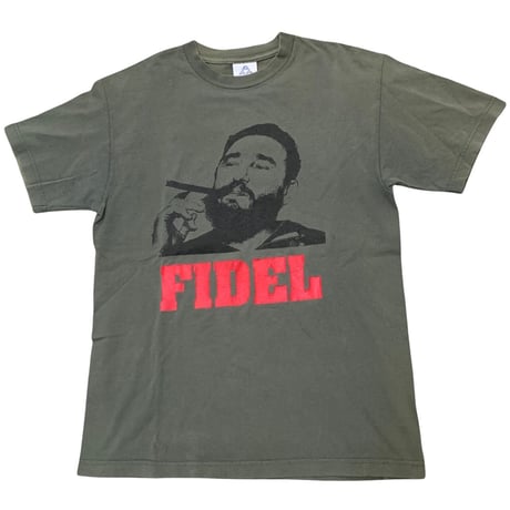 90's VINTAGE USA製 FIDEL CASTRO T-SHIRT