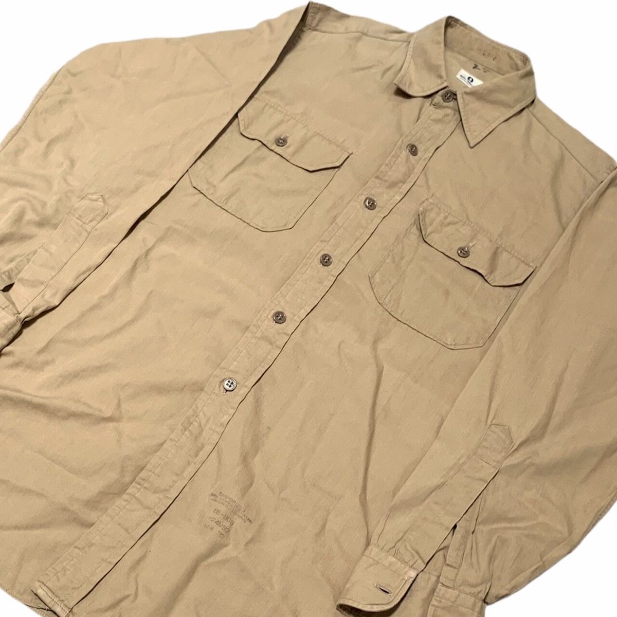 40's VINTAGE VAN HEUSEN MILITARY SHIRT | OLD INN.