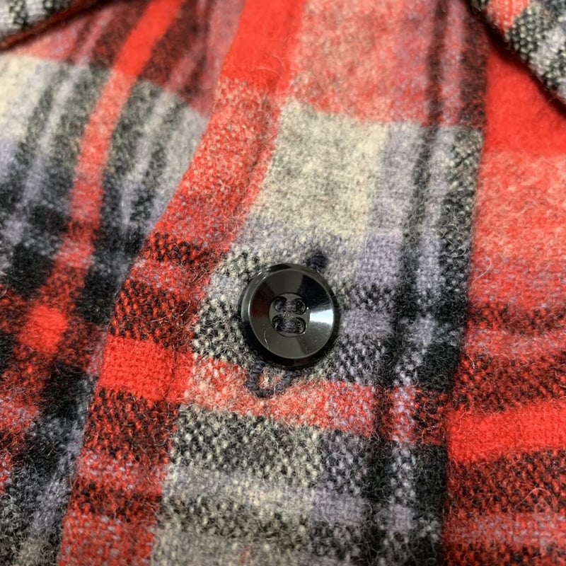 50-60's VINTAGE ROOMY RICHARD WOOL SHIRT | OLD