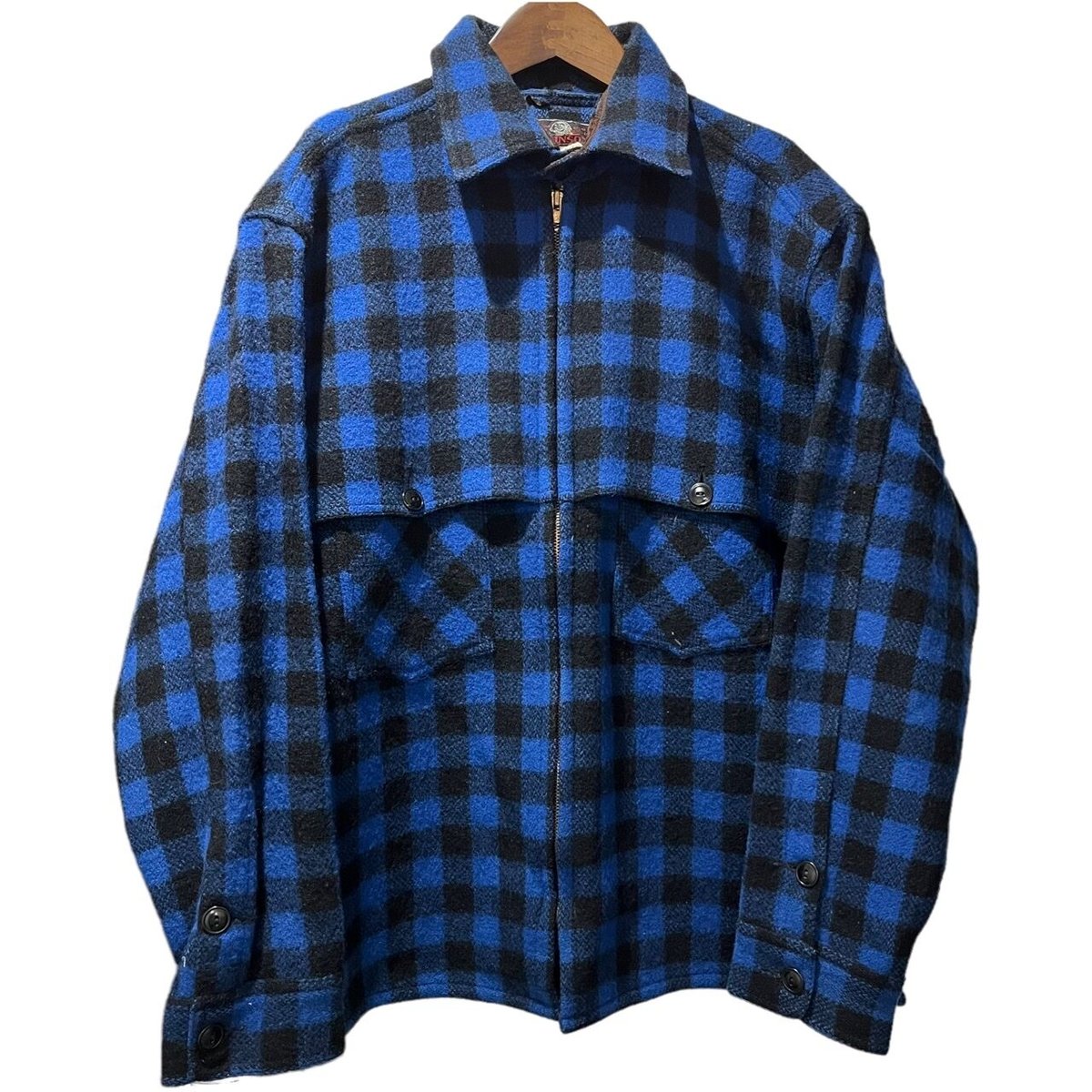 70's VINTAGE JOHNSON WOOLEN MILLS MACKINAW JACK