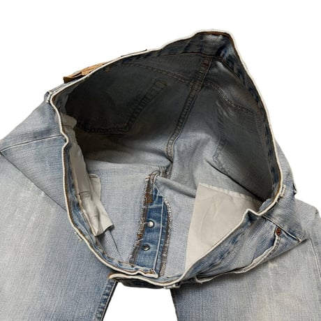 00's HUNGARY製 EURO LEVI'S 501 DAMAGE DENIM