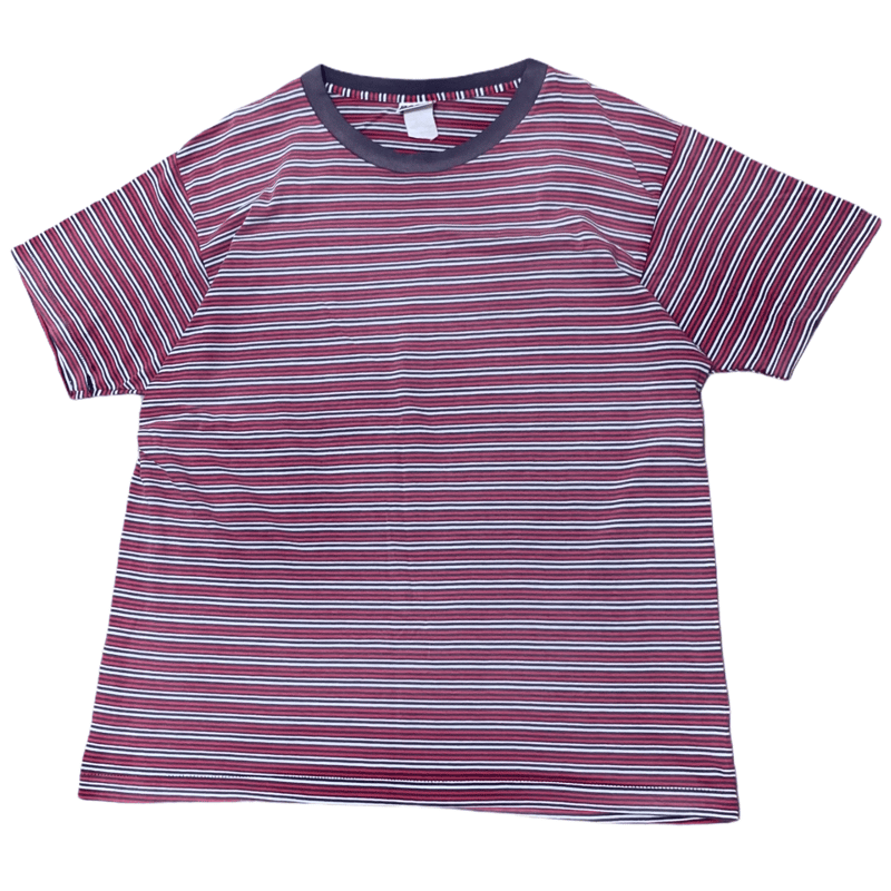90's BASIC EDITIONS BORDER SHIRT | OLD INN.