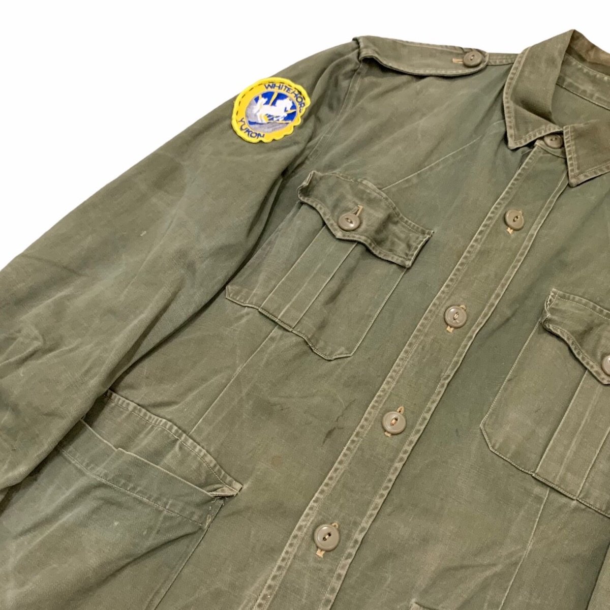 50's VINTAGE CANADIAN ARMY FIELD JKT | OLD INN. 50's VINTAGE CANADIAN ARMY FIELD JKT | OLD INN.