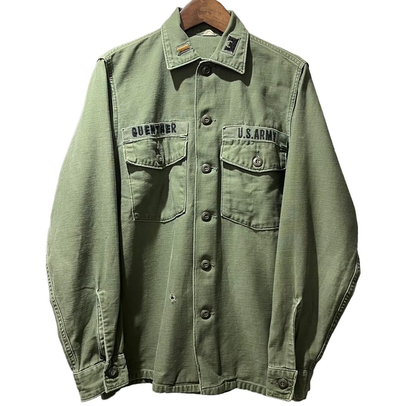 ジャケット・アウター 60S US ARMY OG107 UTILITY SHIRT JACKET 60's U.S.ARMY OG-107 UTILITY SHIRT | OLD INN.
