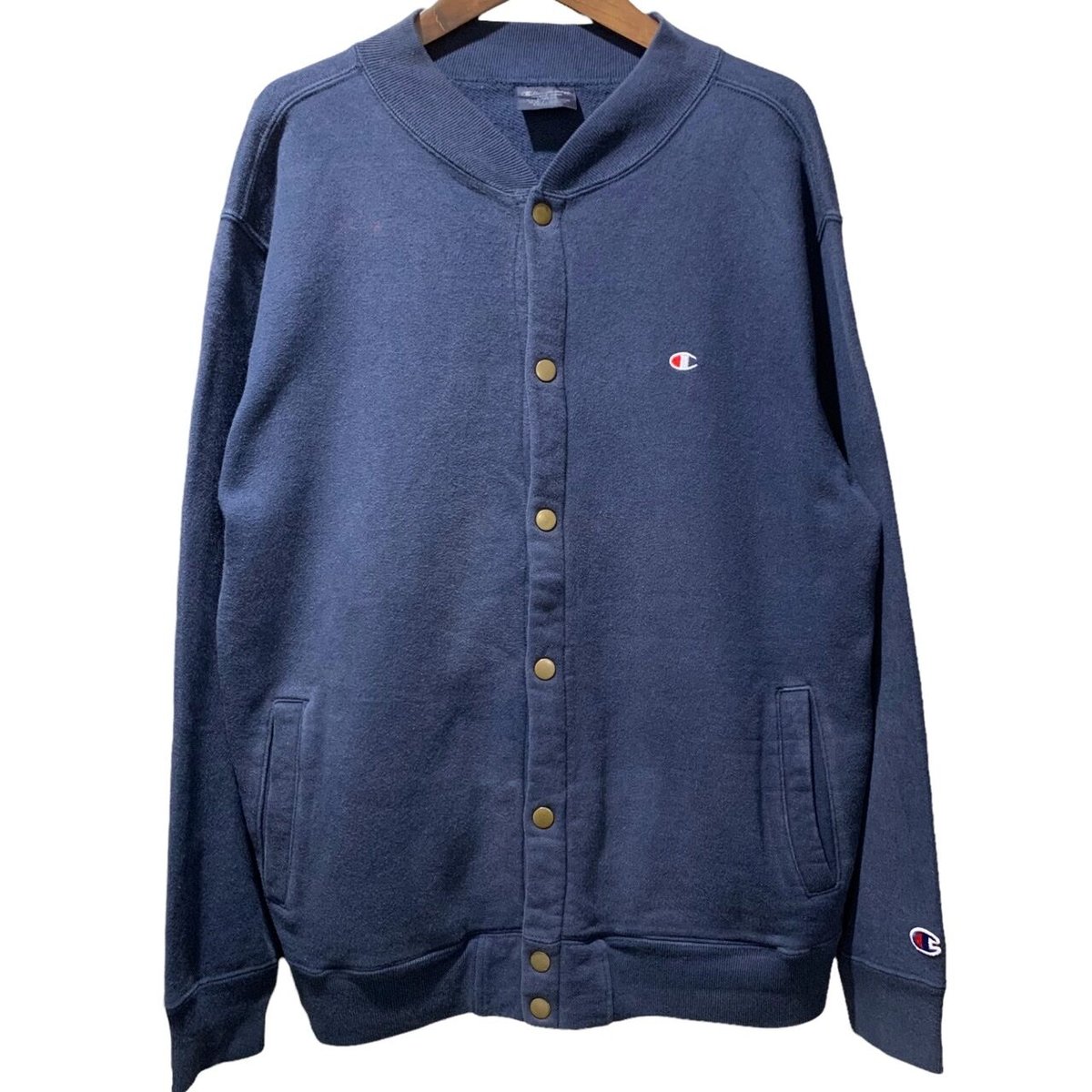 【Champion】80s VINTAGE SNAP CARDIGAN トリコ Champion】80s VINTAGE SNAP CARDIGAN トリコ