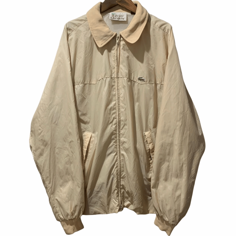 2*6様 70s IZOD lacoste corduroy blouson j Vintage lacoste corduroy bomber - Gem