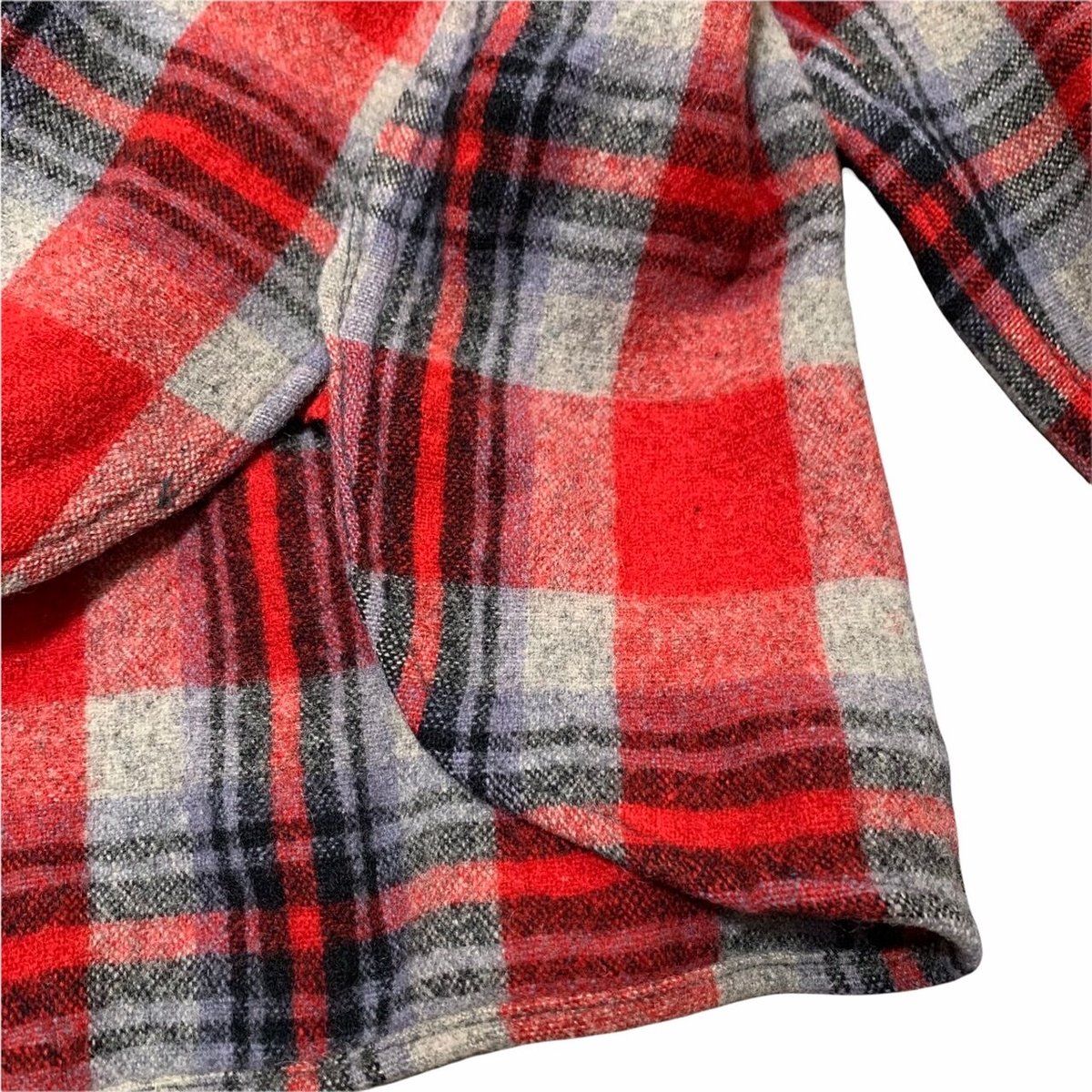 50-60's VINTAGE ROOMY RICHARD WOOL SHIRT | OLD