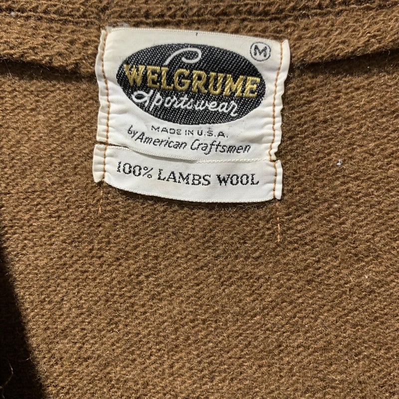 【Made in USA】Vintageカーディガン Jantzen ビンテージニットカーディガン - Fresh Service